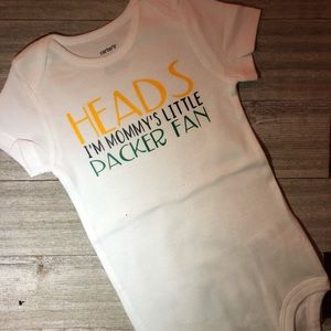 Packers/bears onesie